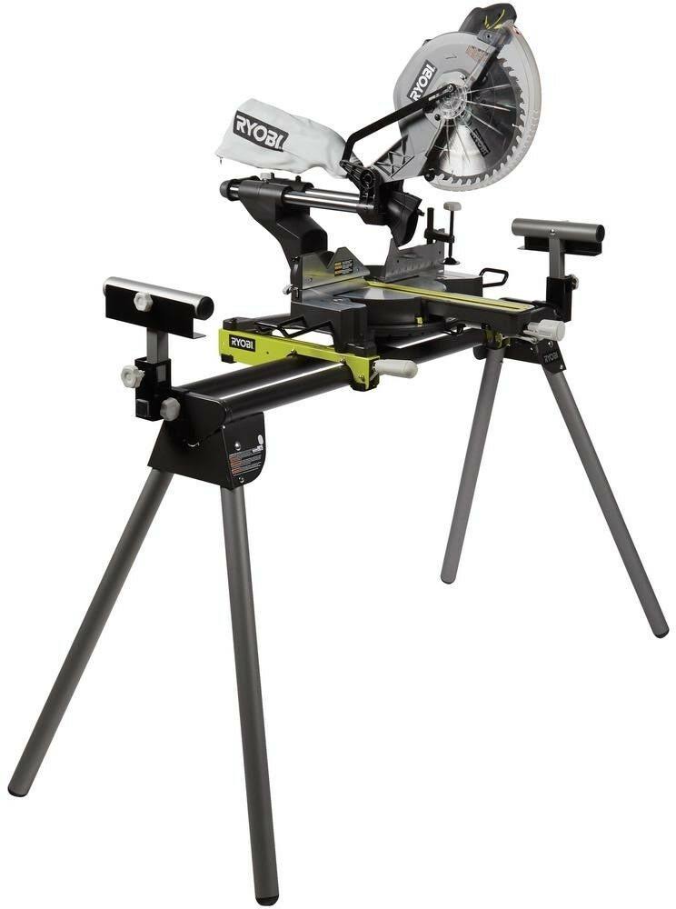 Ryobi 15 Amp 12 in. Sliding Miter Saw with Laser