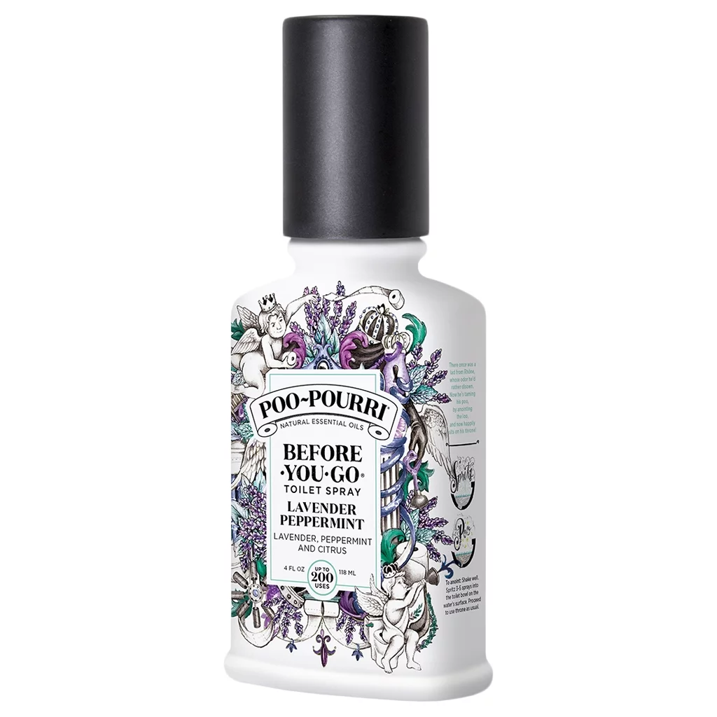 Before-You-Go Toilet Spray, Lavender Peppermint , 4 fl oz (118 ml), Poo-Pourri