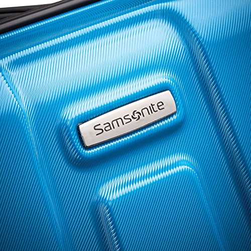 Samsonite Centric Hardside Expandable Luggage with Spinner Wheels, Blue Slate, Carry-On 20-Inch