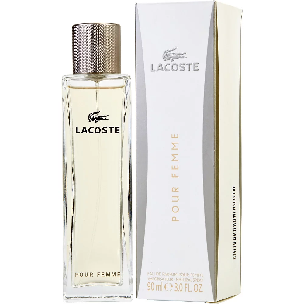 Lacoste Pour Femme Eau De Parfum, Perfume for Women, 3 Oz