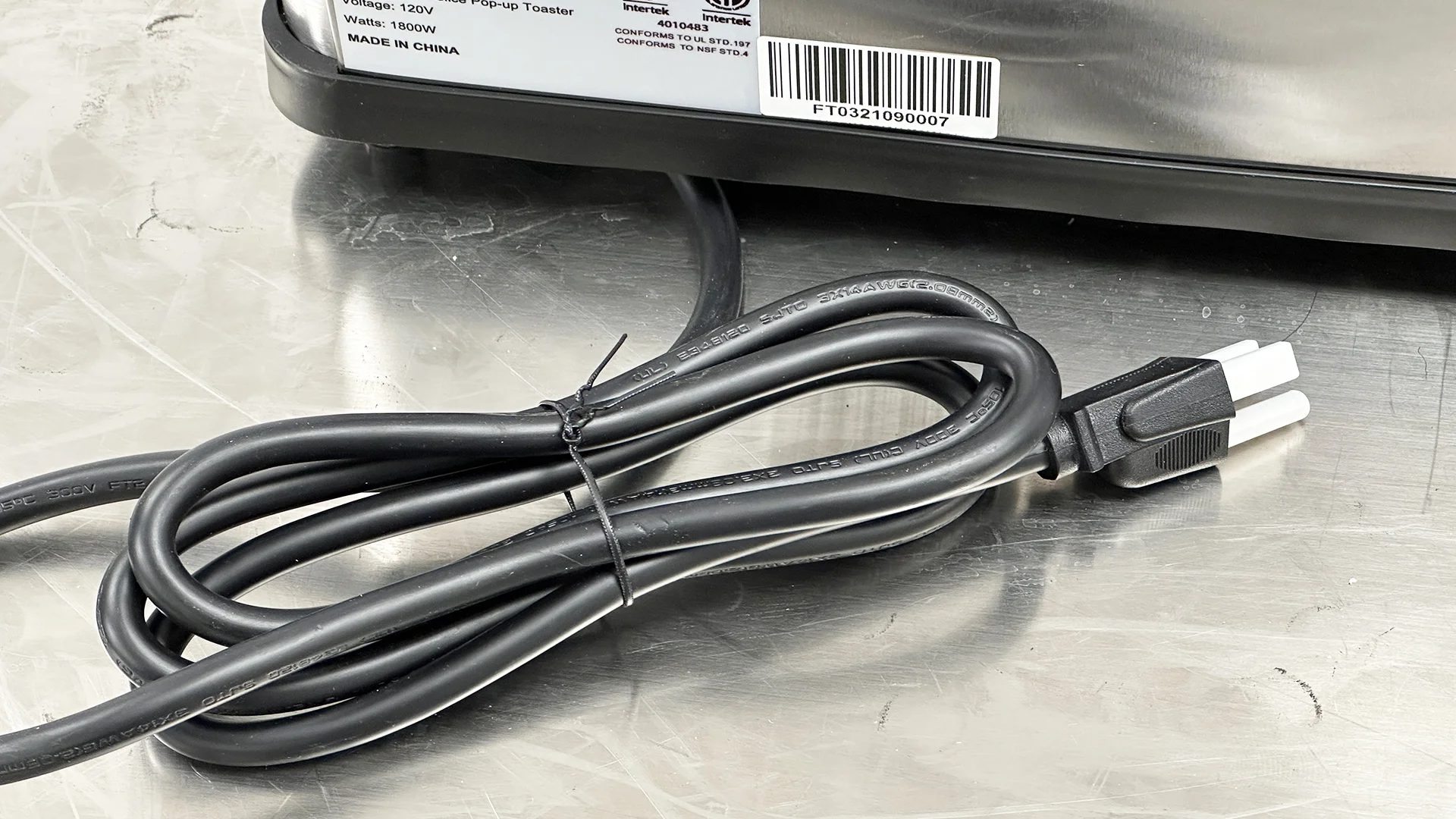 Commercial Manual 4-Slice Toaster, Stainless Steel, New, Good Quality Machine