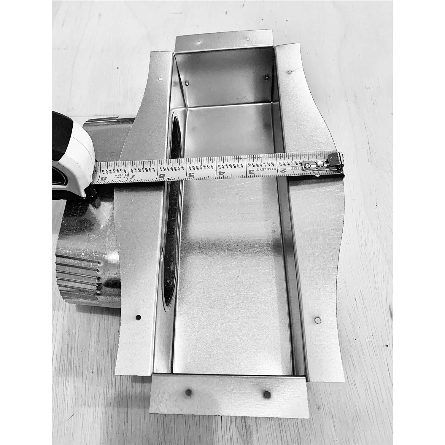 Toe Ductor Pre-Assembled Under Cabinet Toe Kick Ducting Kit