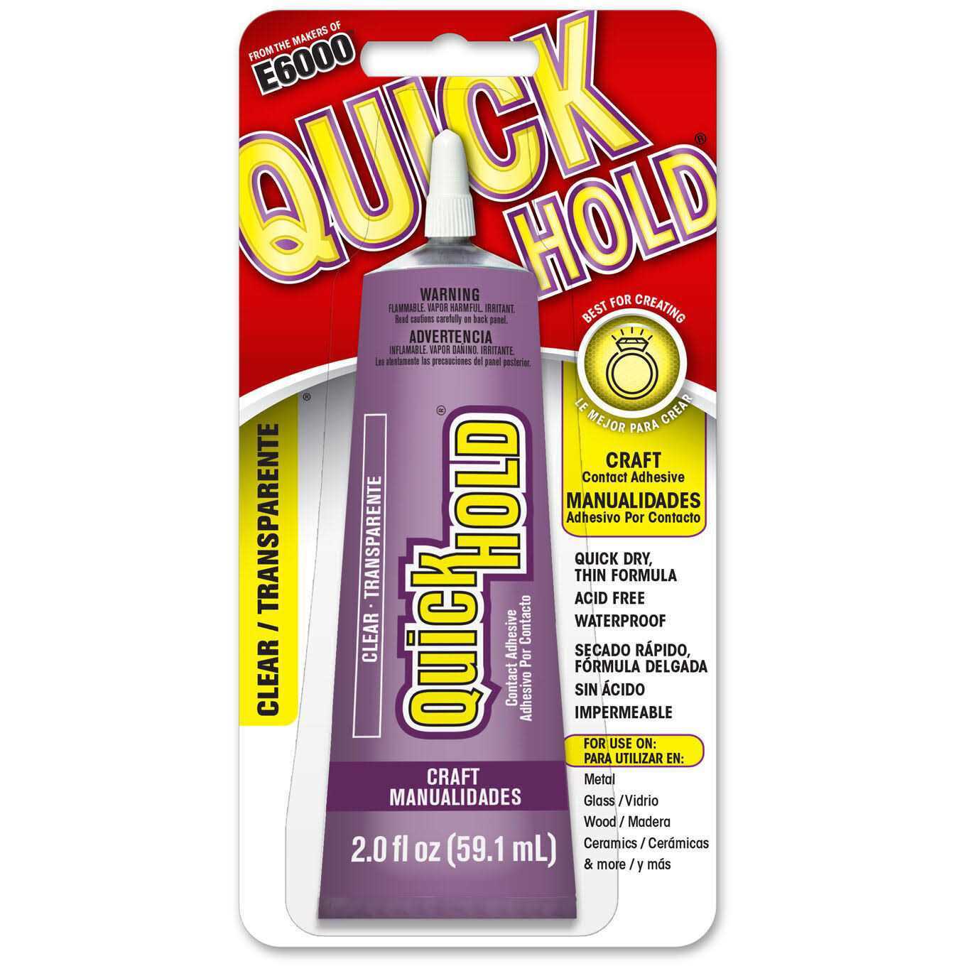 E6000 Quick Hold Adhesive-2oz