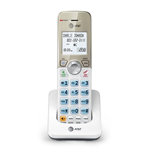 AT&T DL72319 DECT 6.0 3-Handset Cordless Phone for Home with Connect to Cell, Call Blocking, 1.8