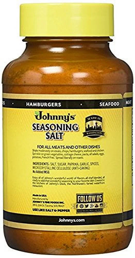 Johnnys Seasoning Salt, 32 oz, 2Count
