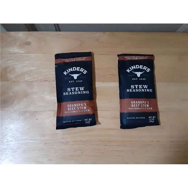 Kinders  1.2 oz Beef Stew Seasoning Mix - Pack of 15