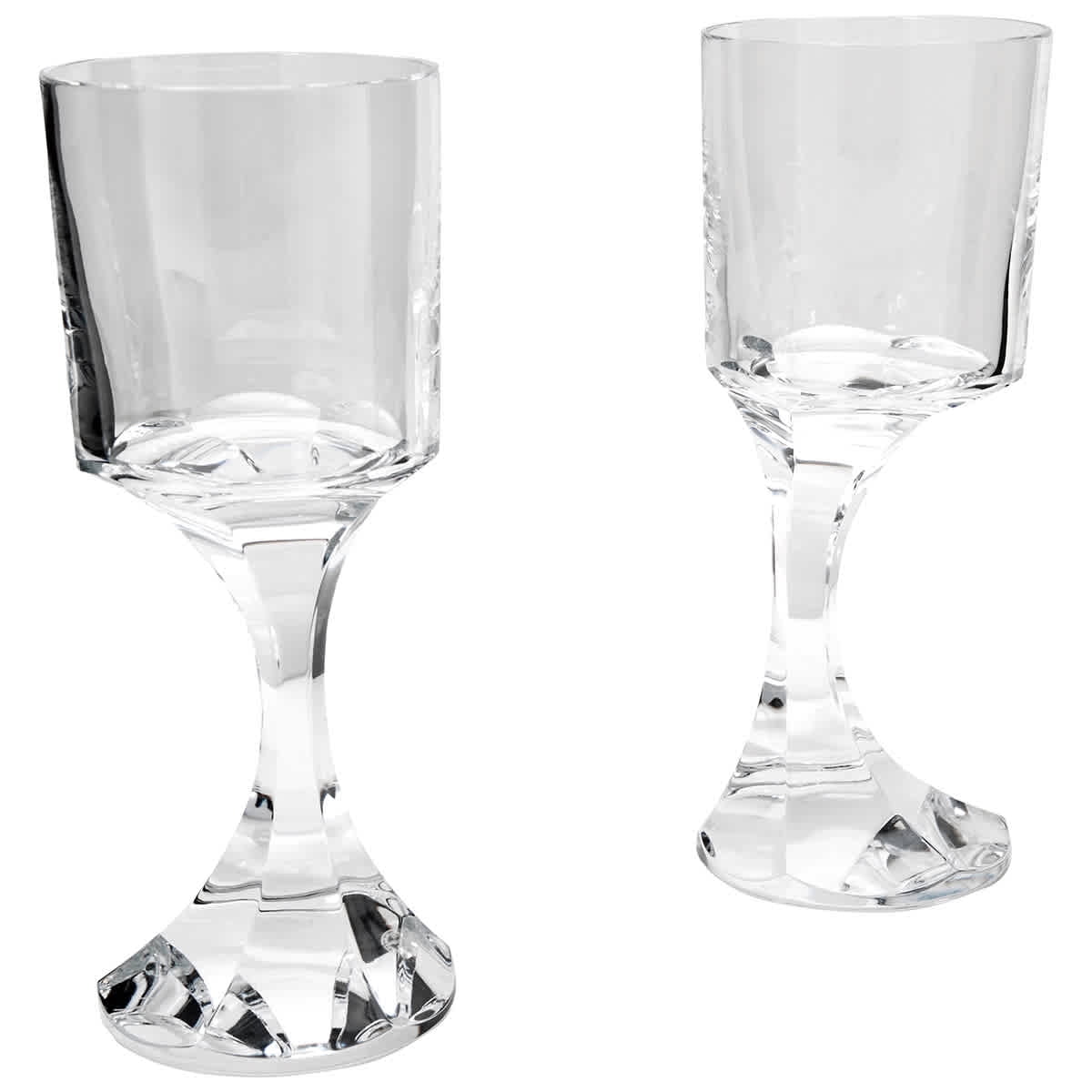 Baccarat Crystal Narcisse Large Wine Glass Set of 2