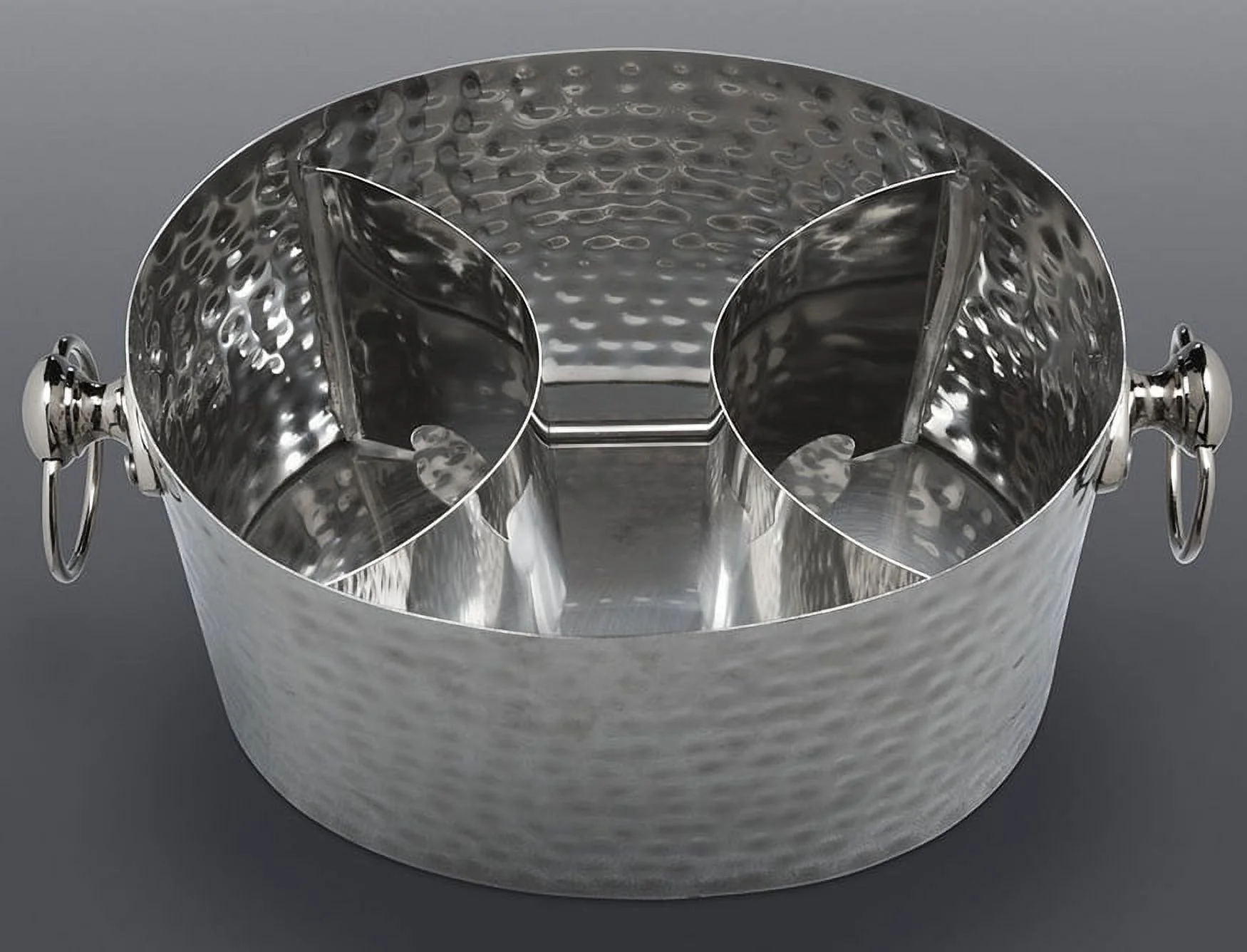 Chic Chill Handcrafted Artisan 2 bottle Champagne and Wine Chiller (Stainless Steel)