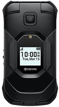KYOCERA DuraXA Equip E4831 | Unlocked | 2/16GB | (Camera) | Waterproof, Drop Proof, and HazLoc Certified | Rugged Flip Phone