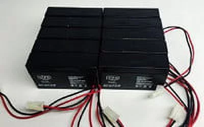 SPS Brand 12V 0.8 Ah Replacement Battery (SG1208P) for Welch Allyn AT-10 (10 Pack)