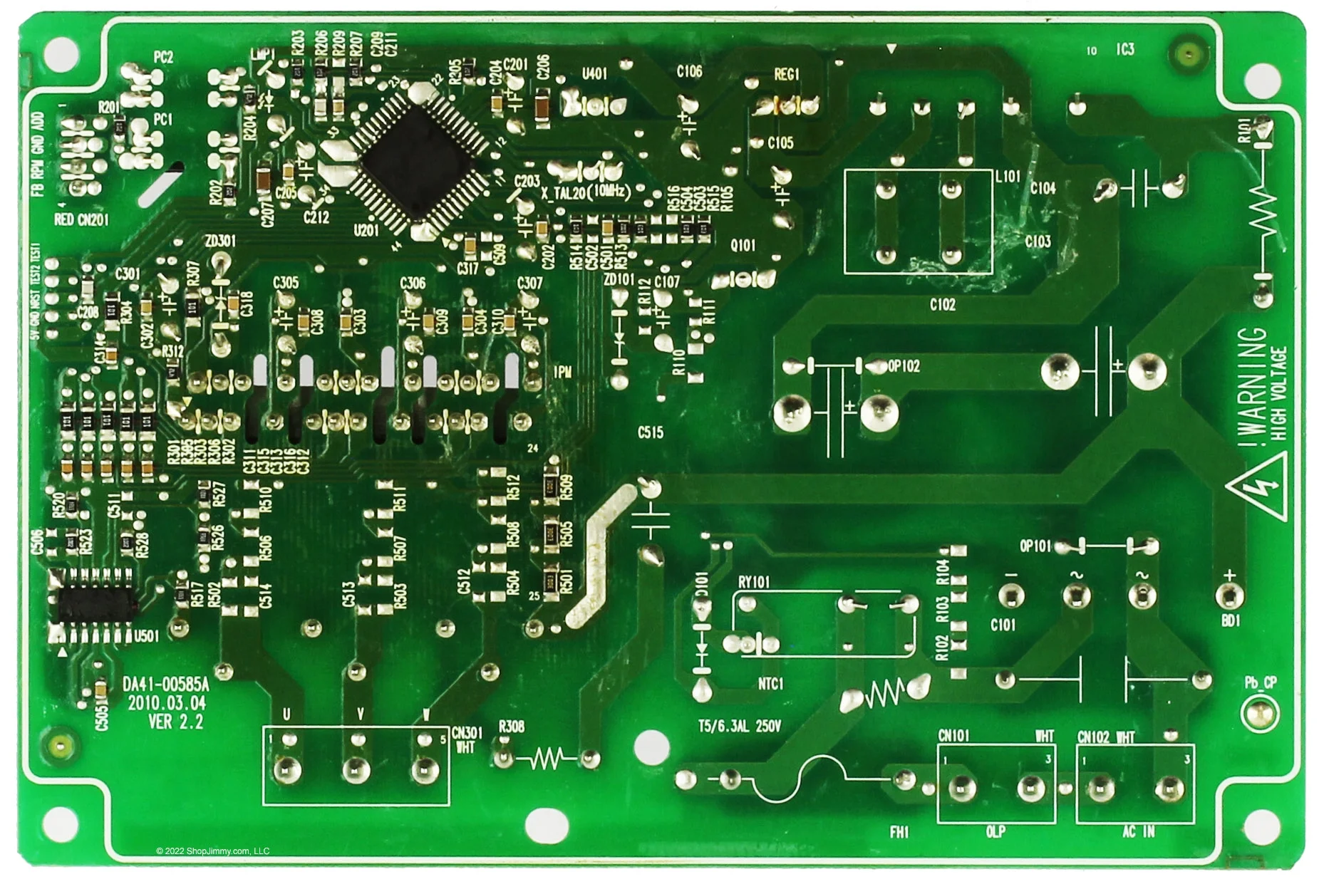 Samsung Refrigerator DA41-00614F Pcb Assembly Inverter