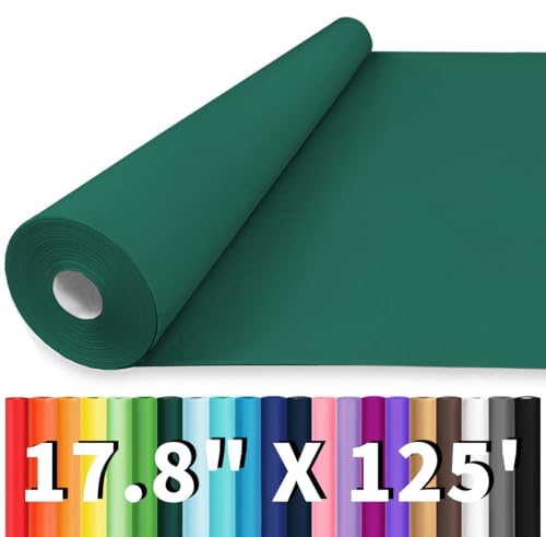 Vanhench Black Wrapping Paper, 17.5