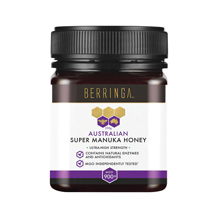 BERRINGA HONEY Berringa Australian Super Manuka Honey Ultra-High Strength (MGO 900+) 250g