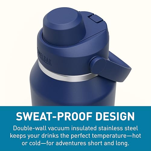 CamelBak Thrive Chug Insulated Stainless Steel Water Bottle Sky Blue, 32oz