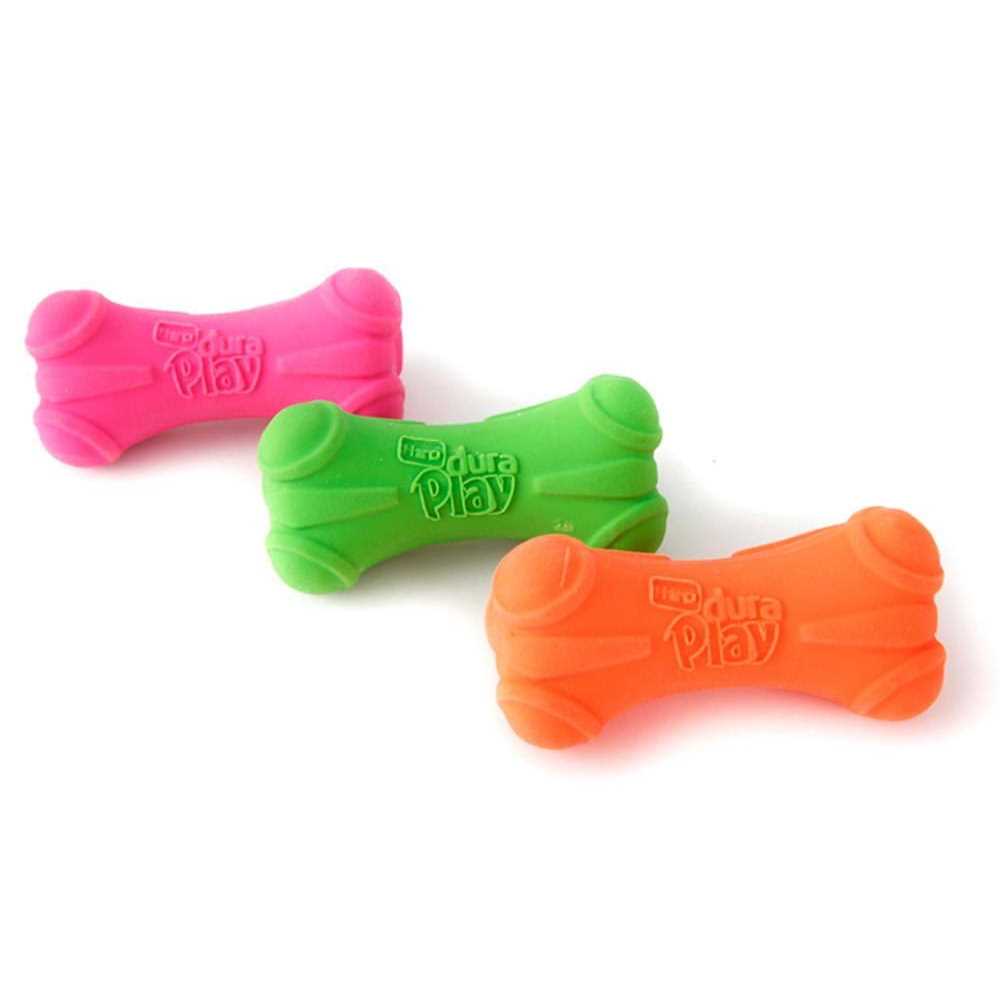 Hartz Dura Play Bone Squeaky Latex Dog Toy - Pet Supplies online store