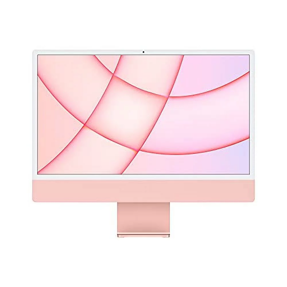 Restored 2021 Apple iMac M1 chip (24 inch, 8GB RAM, 512GB) Pink