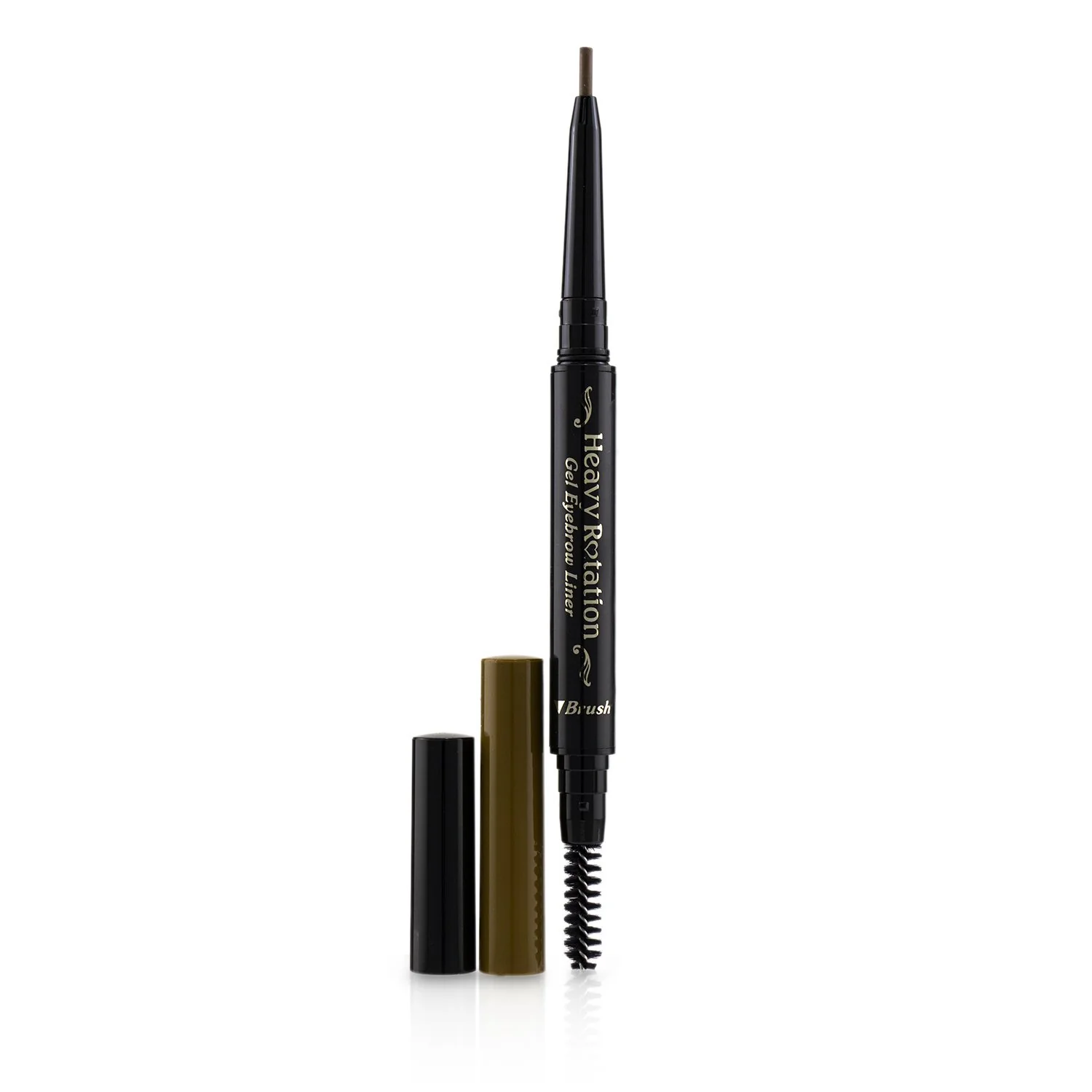 KISS ME Heavy Rotation Gel Waterproof Eyebrow Liner - # 02 Dark Brown  0.1g/0.004oz