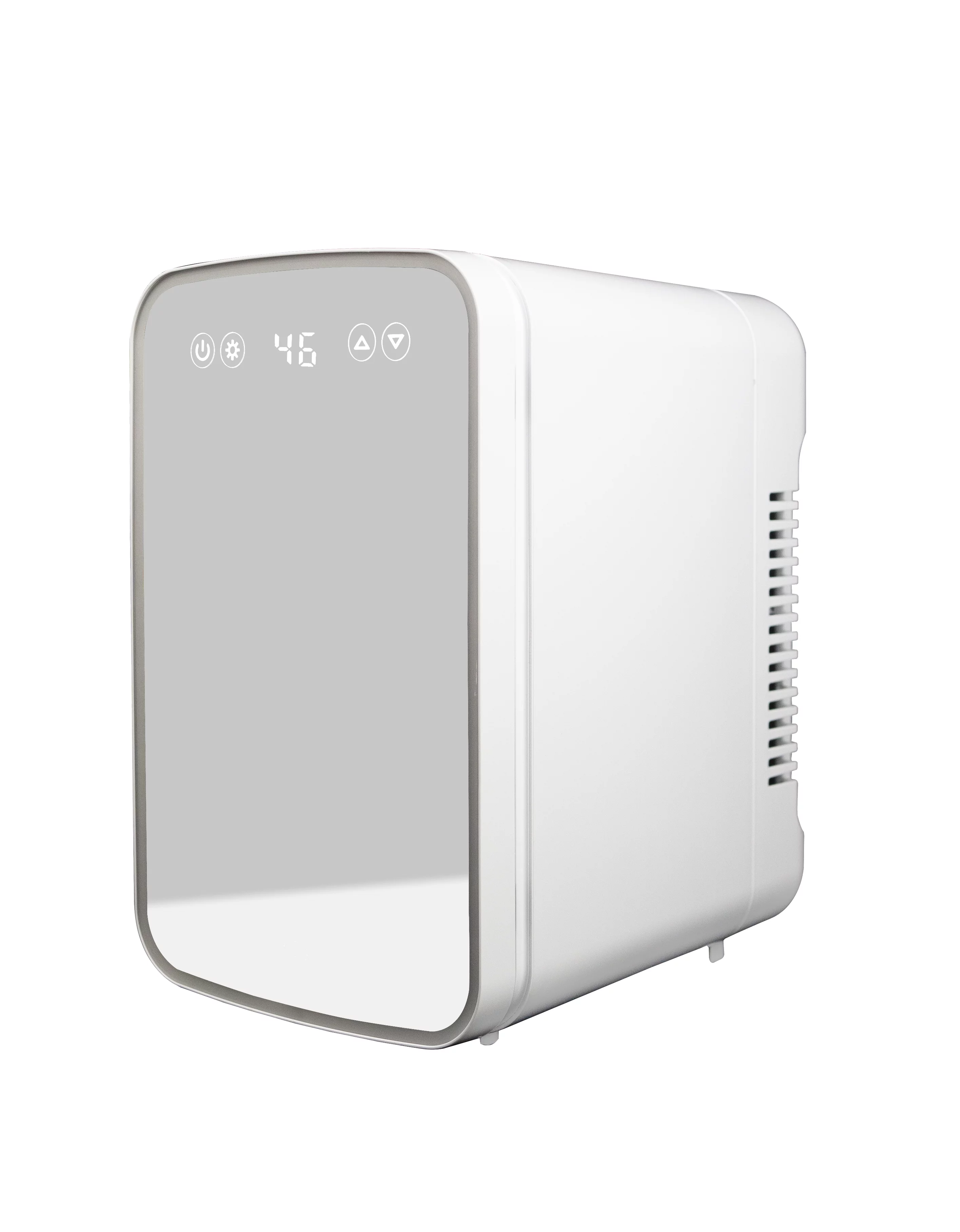 Danby DBMR02624WD43 7.4L Mini Fridge with Mirror & Light in White