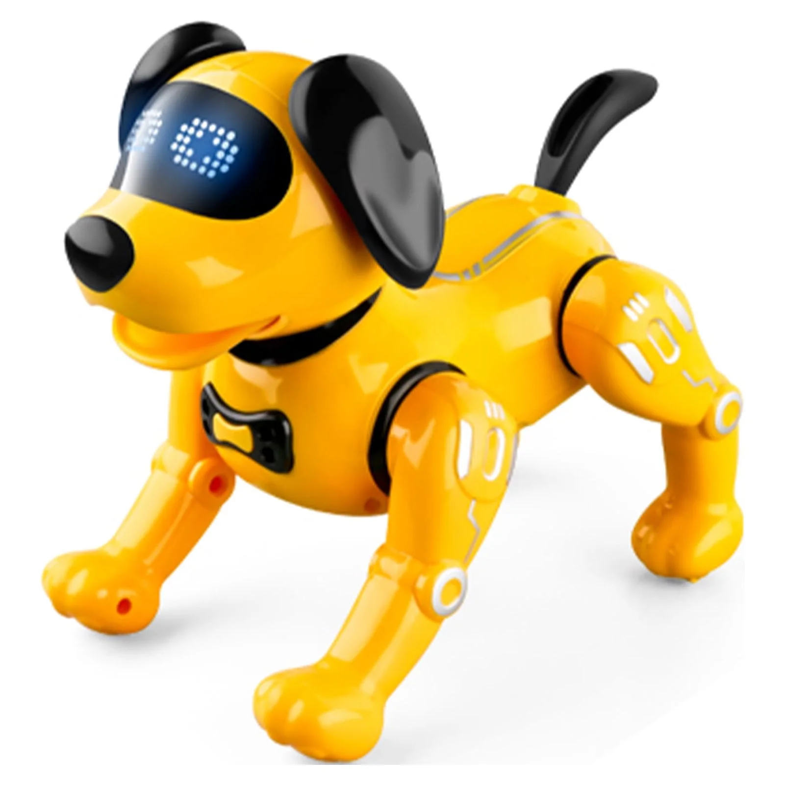Pinnaco R19 Remote Control Robot Dog Toy RC Robotic Stunt Puppy Electronic Pets Programmable - Fun for Kids and Adults