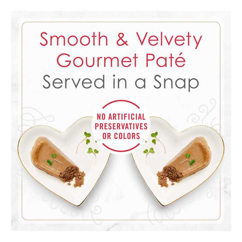 Fancy Feast Gourmet Pate Petites Tender Beef Entree Wet Cat Food - Pet Supplies online store