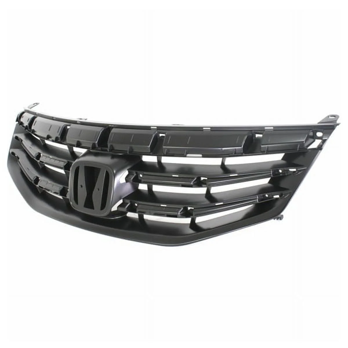 For 11 12 Accord Sedan 4Door Front Face Bar Grill Grille Assembly Textured Black