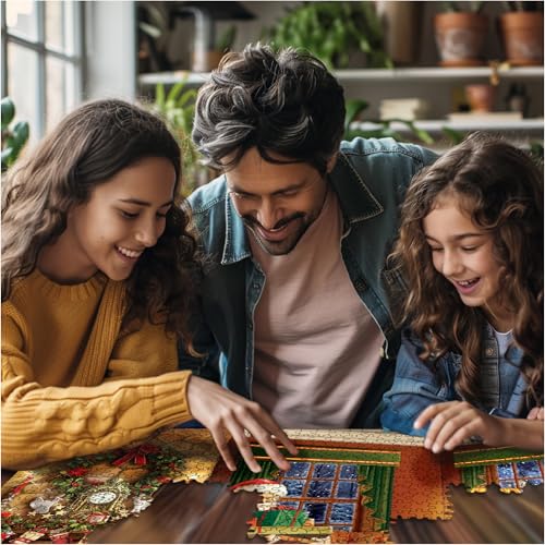 White Mountain Puzzles Delivering Gifts - 500 Piece Jigsaw Puzzle