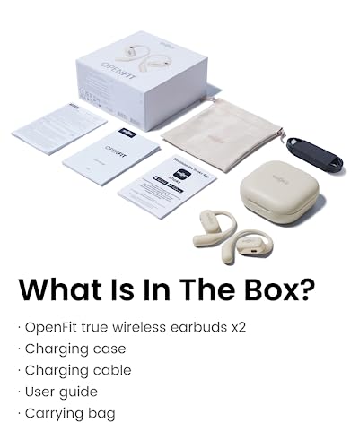 SHOKZ OpenFit Over Ear Bluetooth headphones