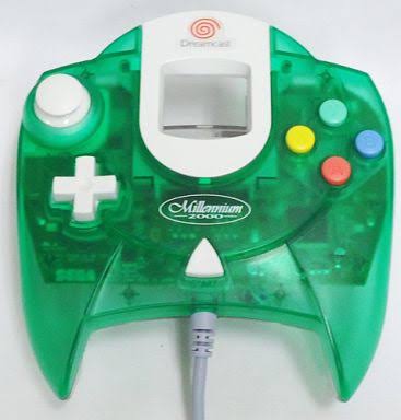 Dreamcast Controller Millennium Model (Lime Green)
