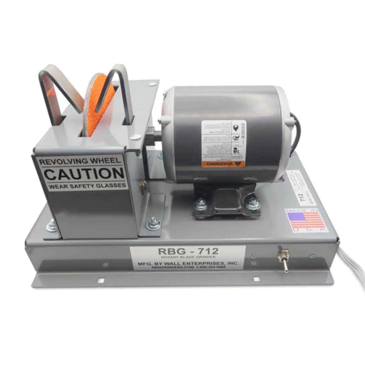 Wall Rbg Lawn Mower Blade Bench Grinder 712 Quick 7 Sharpener 1/2 Hp Rbg712 - Shop Hardware Tools Online Store