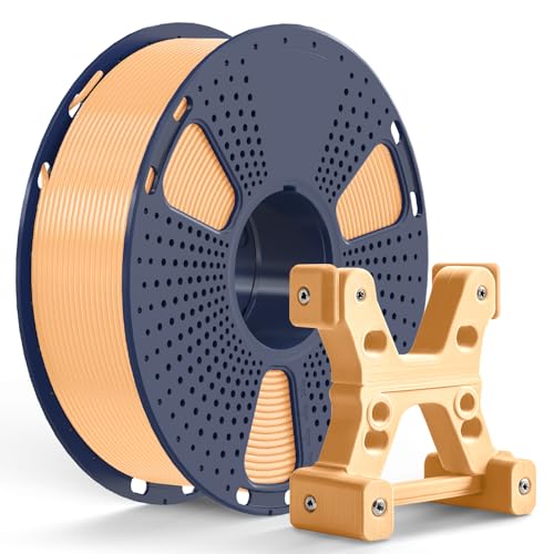 PETG Filament 1.75mm 2025 Upgrade Spool Compatible with Bambulab Refill Filament, 2kg(4.4lbs) SUNLU PETG 3D Printer Filament, 1.75mm Dimensional Accuracy +/- 0.02mm, Black+Black Bundle