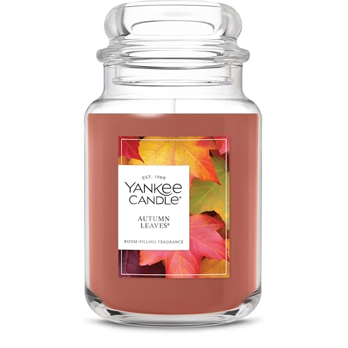 Yankee Candle Sugared Cinnamon Apple, Scented Candle, 22oz Large Jar with up to 150 Hour Burn Time, Giftable