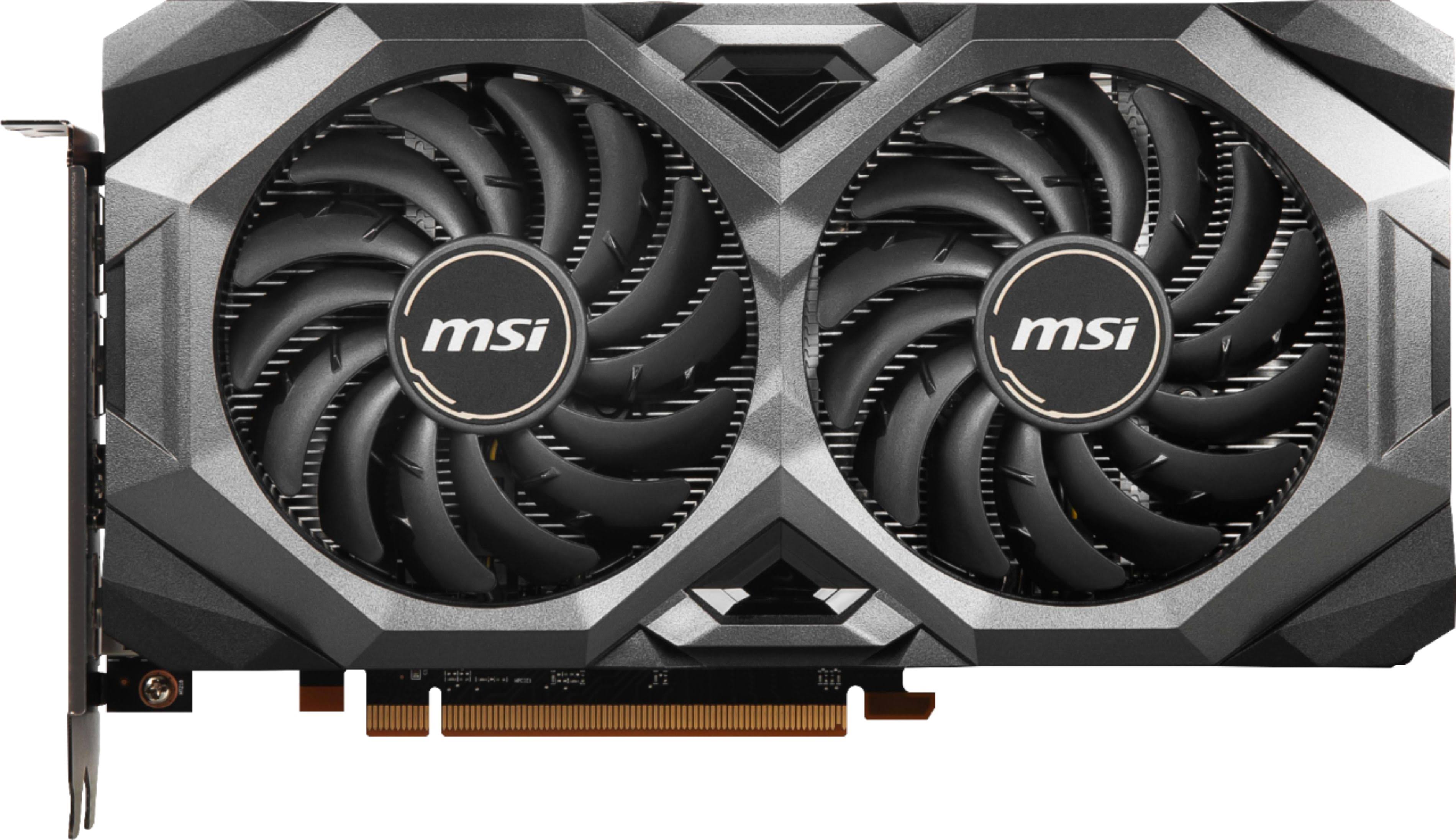MSI - Mech OC AMD Radeon RX 5700 XT 8GB GDDR6 PCI Express 4.0 Graphics Card - Black