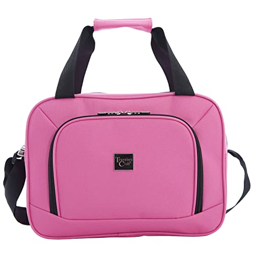 Travelers Club Midtown Hardside Luggage Travel, Black, 4-Piece Set