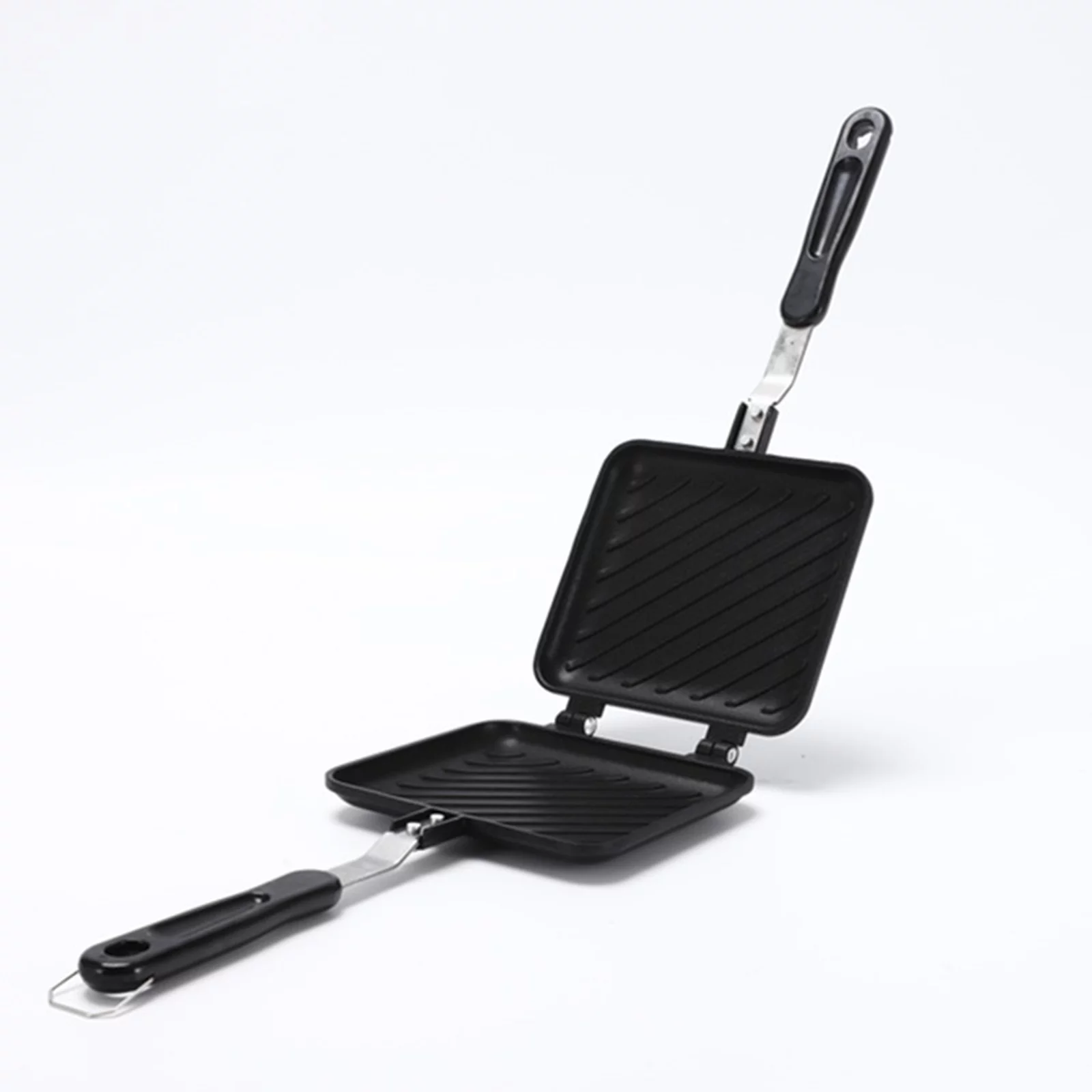 Gecheer Toasted Sandwich Maker Non-stick Grilled Sandwich Panini Maker With Insulated Handle Hot Sandwich Maker Grilled Cheese Machine
