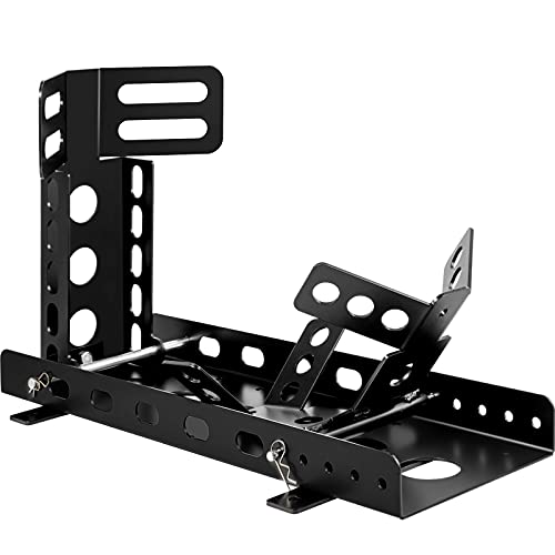 VEVOR Motorcycle Front Tire Chock, 3000 lbs Weight Capacity, Upright Motorbike Front Chock for 14