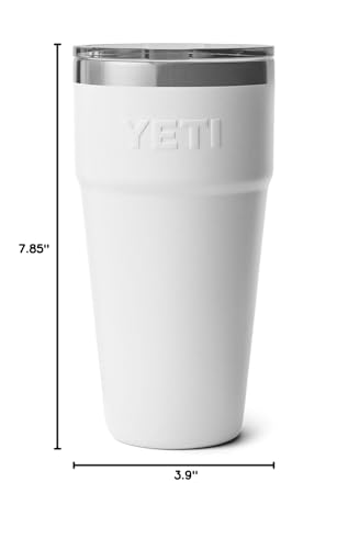YETI Rambler 30 oz Stackable Tumbler, Stainless Steel, Vacuum Insulated with MagSlider Lid