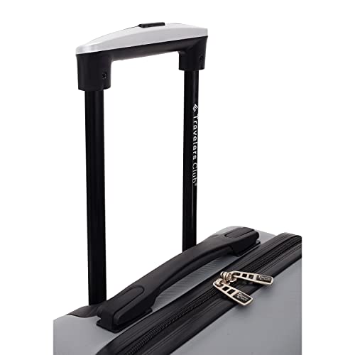 Travelers Club Richmond Spinner Luggage, Charcoal, Carry-On 22-Inch