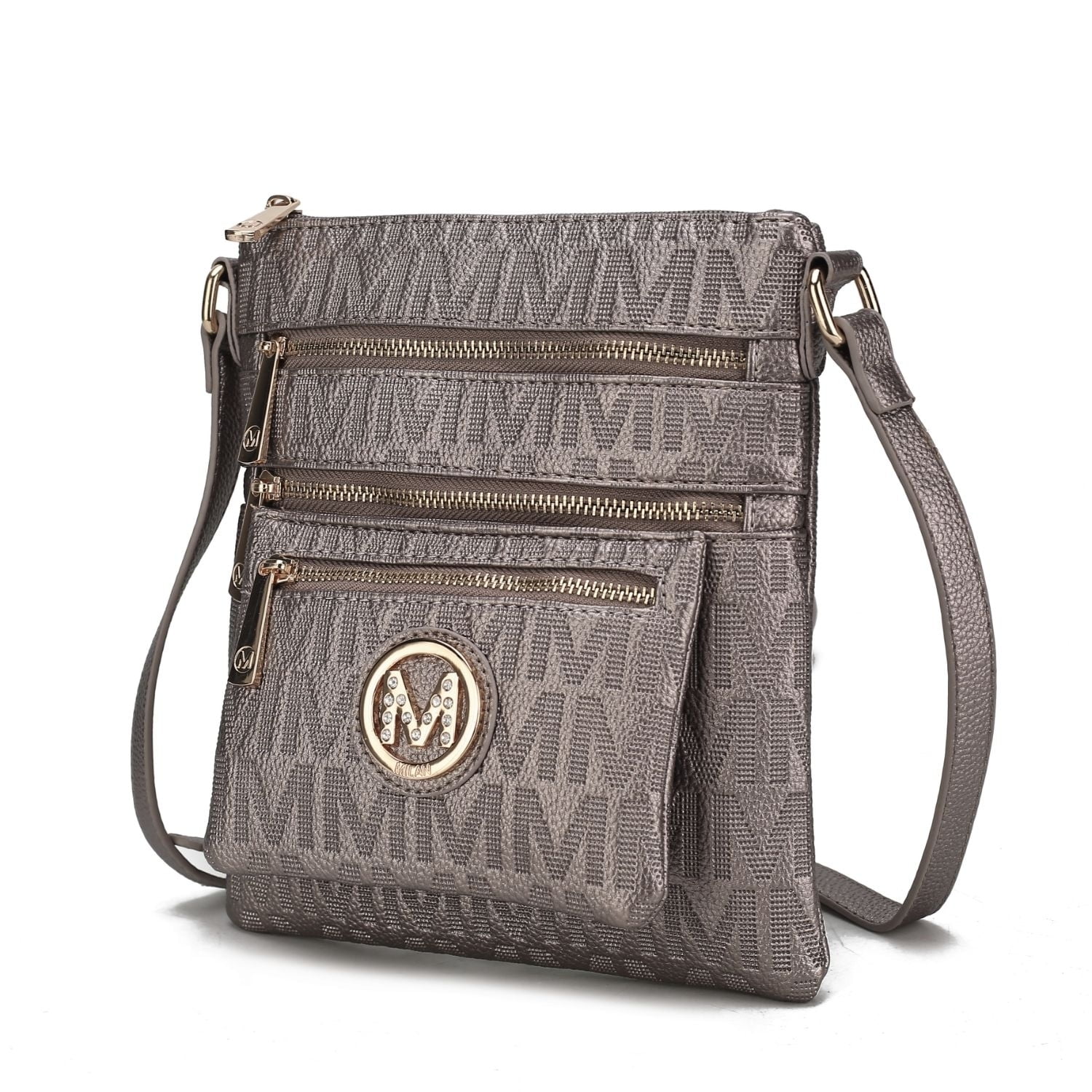 MKF Collection Jessy M Signature Crossbody Handbag by Mia K.