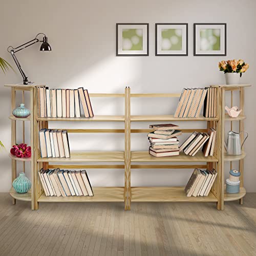 Casual Home 3 Shelf Folding Bookcase, 27.5