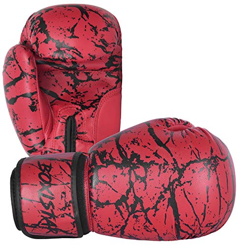 Boxistar Boxing Gloves - Men's & Women's, 8 oz to 16 oz with Optimal Padding
