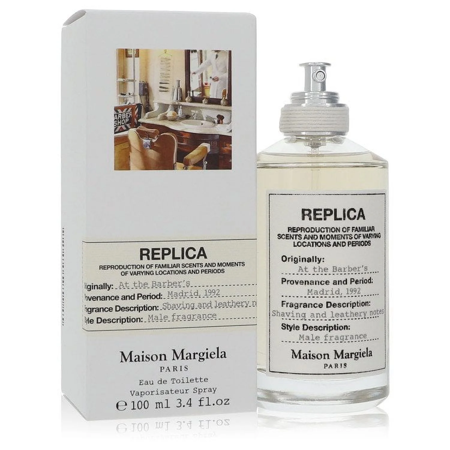 Men Eau De Toilette Spray 3.4 oz by Maison Margiela