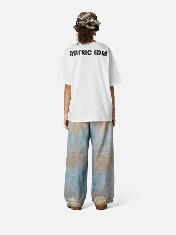 Aelfric Eden Camo 10 Patch Oversized Tee Camouflage Number Graphic Unisex Streetwear Casual T Shirt, Round Neck, Print, Top, T Shirts, Vibe, Classic, Shortsleeve, Women's Tops, Tops For Women, Good Graphic Tees,back to school,back to school shopping
