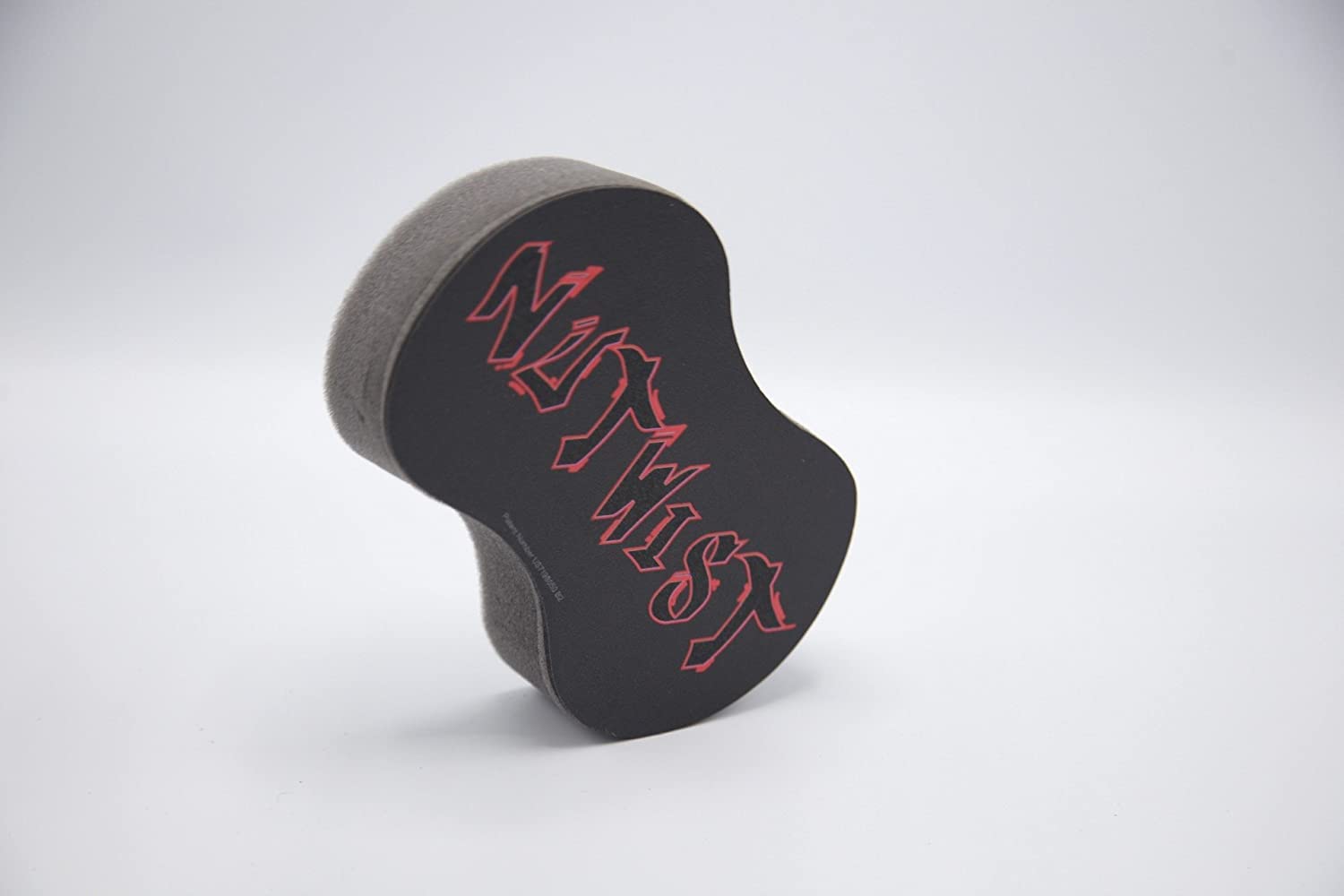 NuTwist Dread Twist Hair Sponge for Curls Black Men, Coils, and Twists - Hair Twisting Sponge Barber's Curling Care Brushes for Afro Curly Freeform Dreads, Curls Small Holes, Black