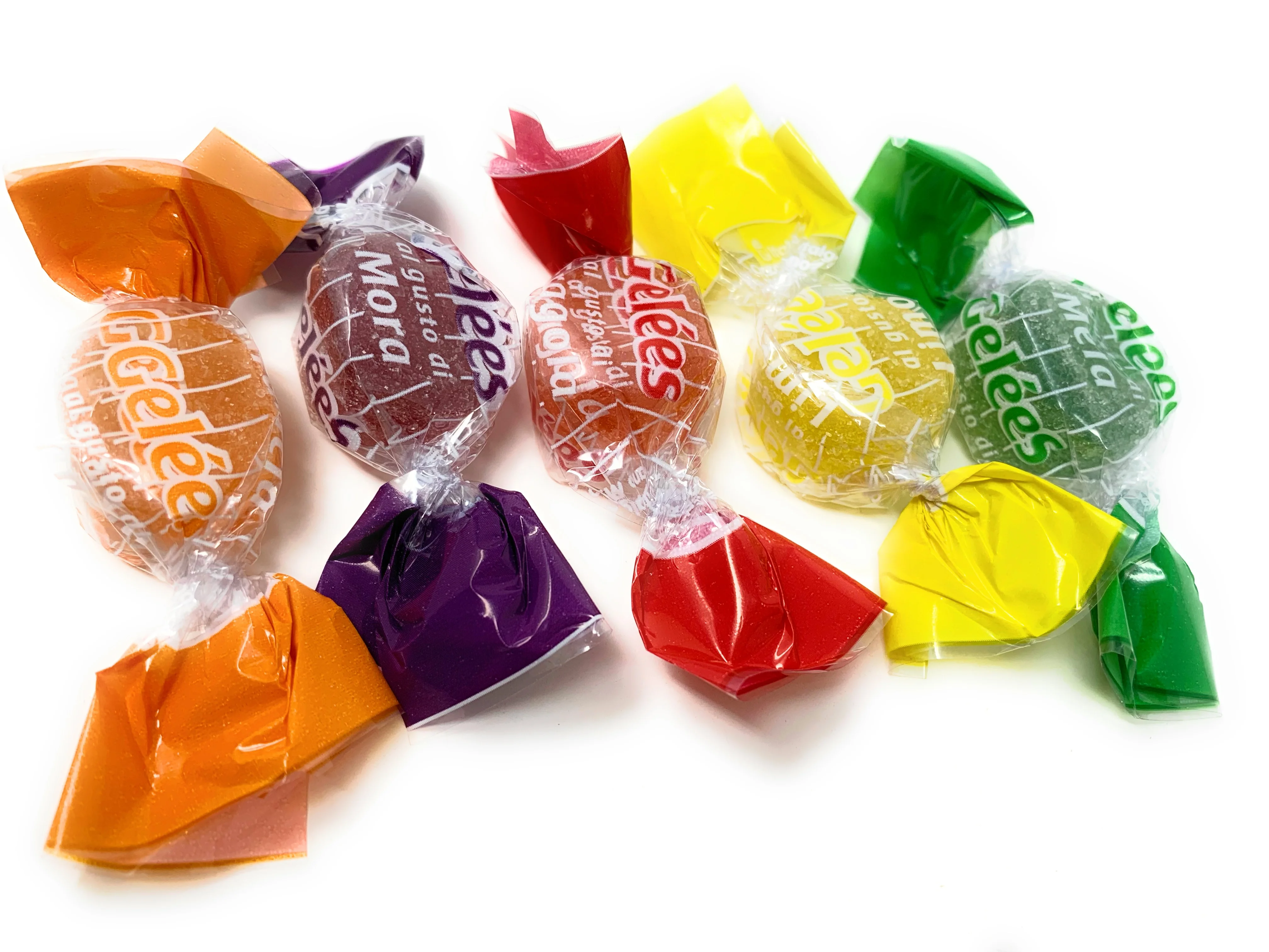 Italian Mini Fruit jellies (Le mini gel’åes) (2.200 Lbs)