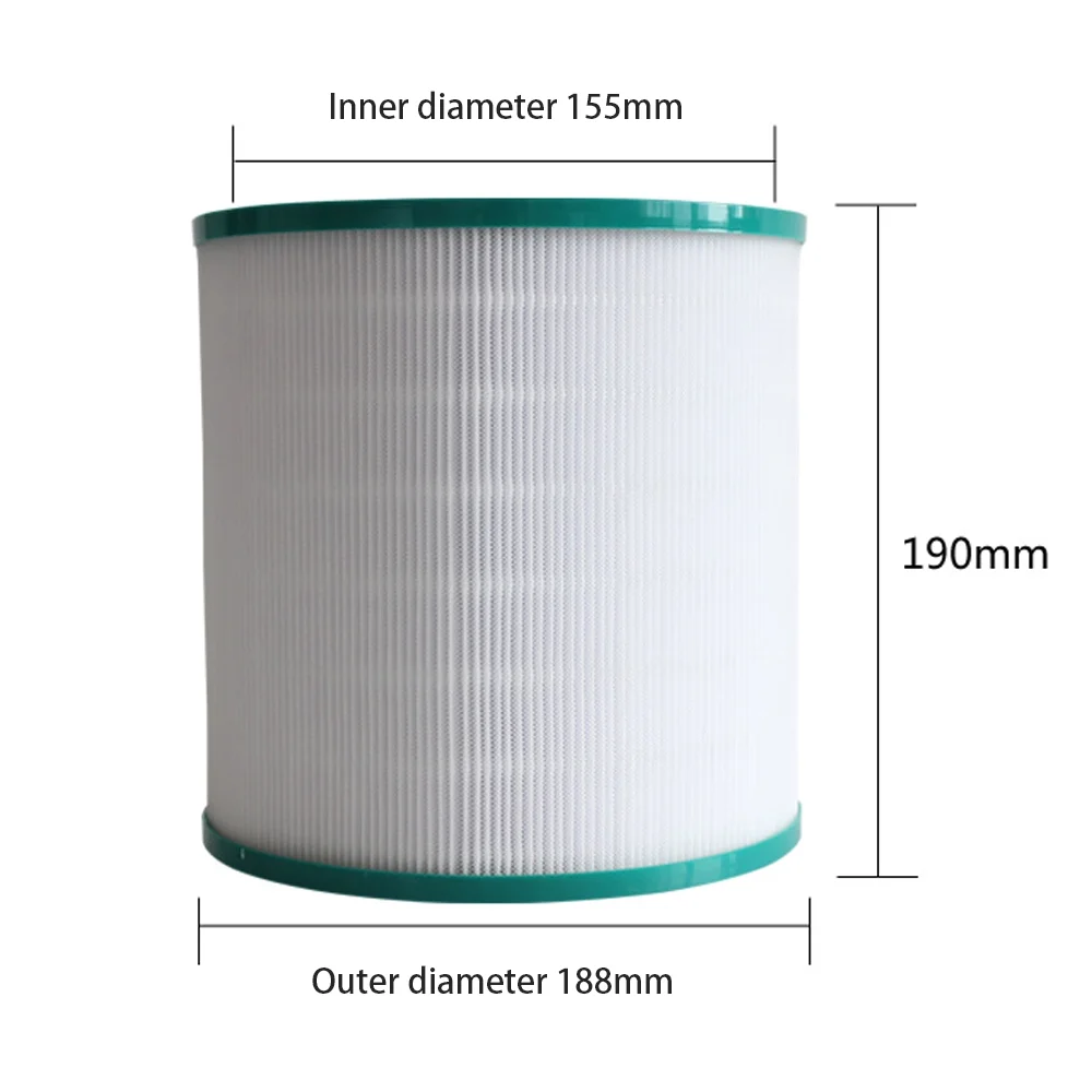 MEGICOT Air Purifier Filter Replacement for Dyson TP00 TP02 TP03 AM11 Pure Cool Link Tower Purifier