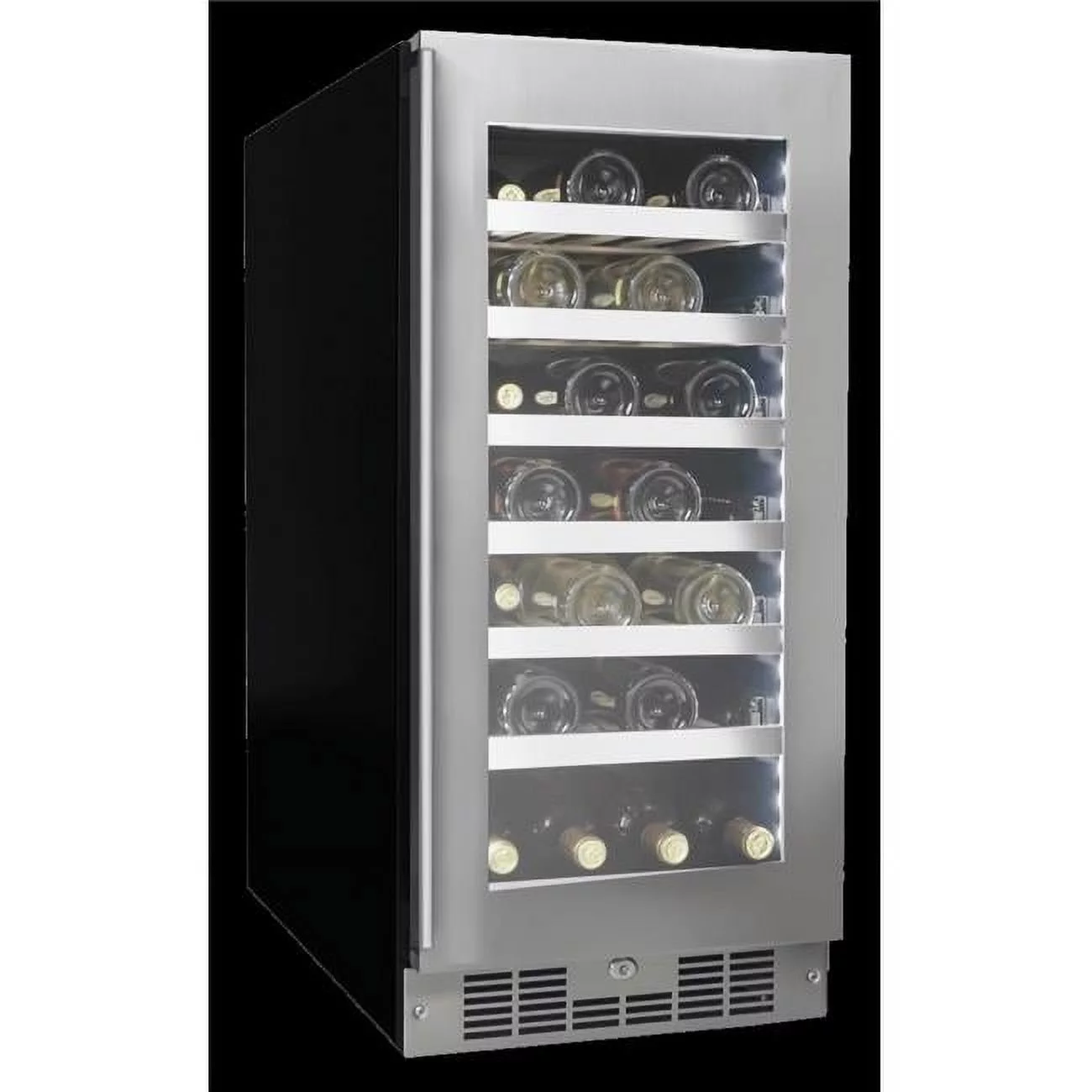 Silhouette Integrated Beverage Center, Holds 7 Bottles of Wine & 66 Cans