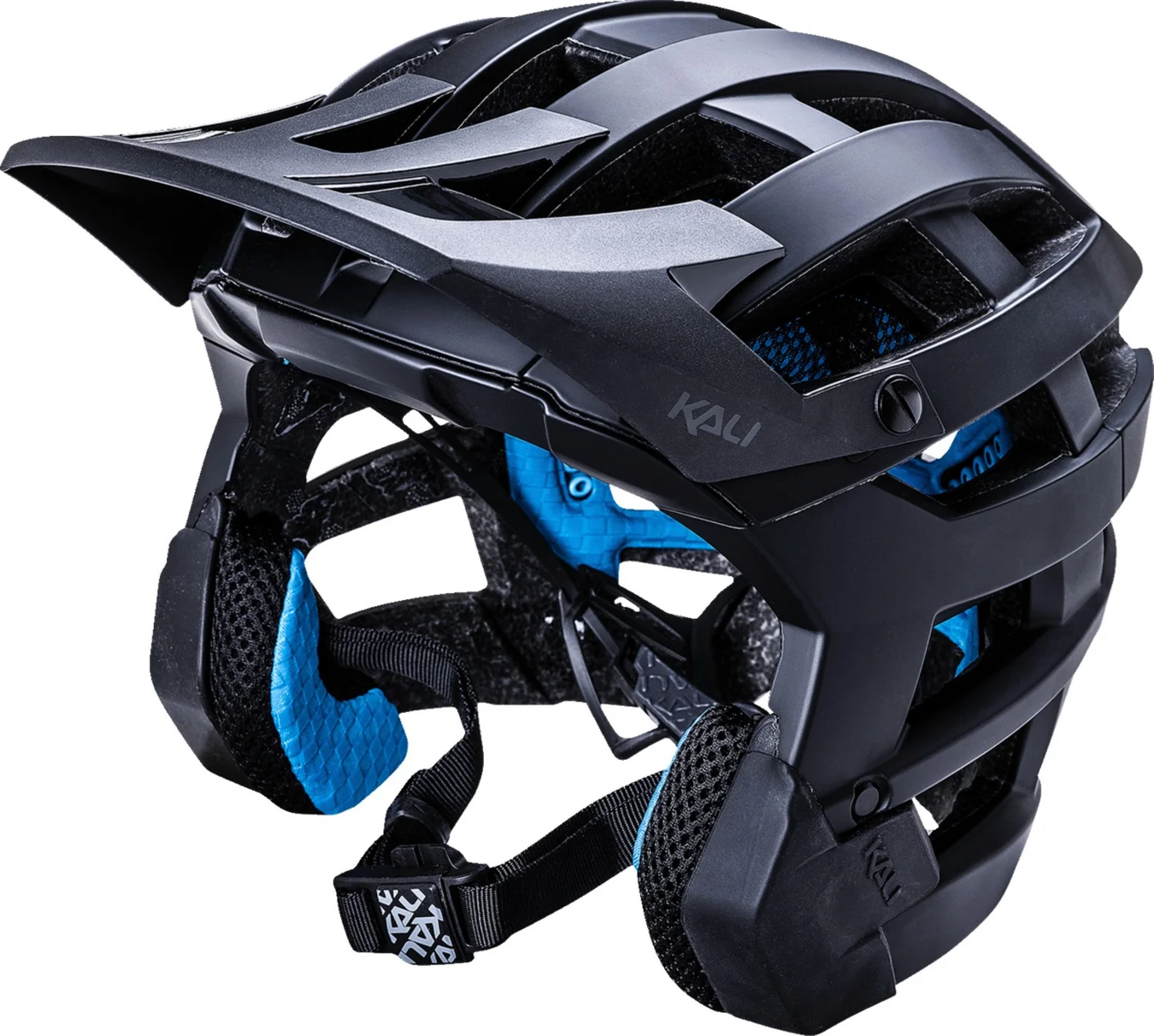 Kali Invader Open Face MTB Mountain Bike Helmet Blue LG-2XL