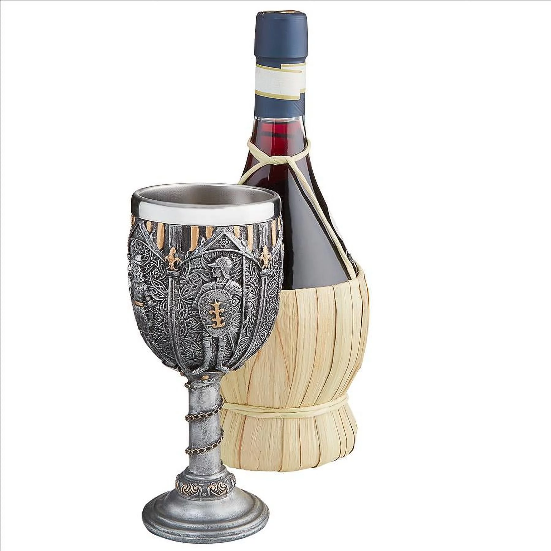 Design Toscano  Legion of the King's Knights Royal Gothic Goblet