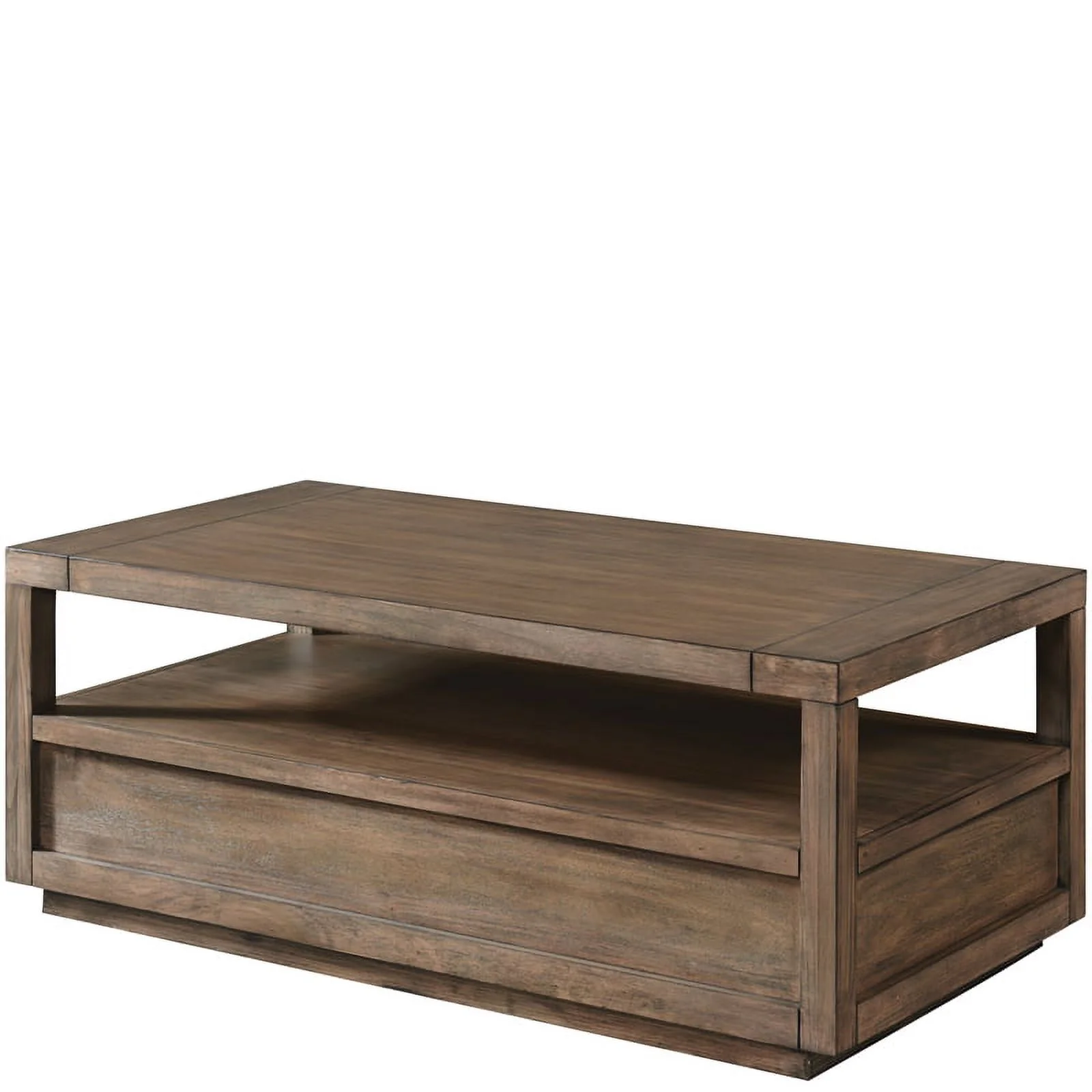 Riverside Furniture Denali  Wood Coffee Table  in Toasted Acacia Brown
