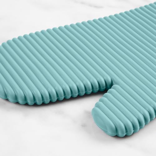 KITCHENAID Ribbed Soft Silicone Oven Mitt 2-Pack Set, 7.5